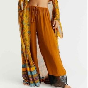 Free People Talking In My Sleep Pajama Pants